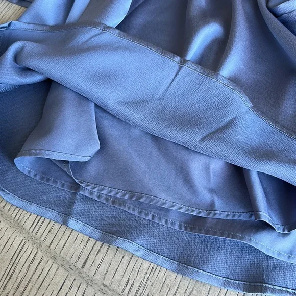 ✨ NWOT Express - Blue-Gray Cocktail Dress - SZ LG - Picture 6 of 8